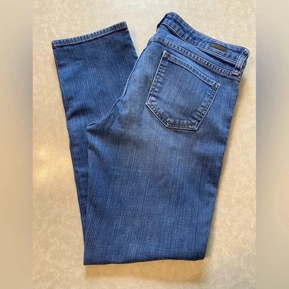 KUT FROM THE KLOTH Low Rise Straight Leg Jeans KP142MA3 Cut 102645 - Size 10 - Picture 1 of 10